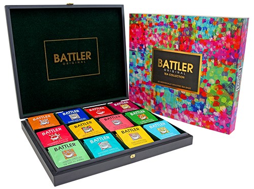 Battler Original Variety Wooden Gift Box (12 flavours) 115g